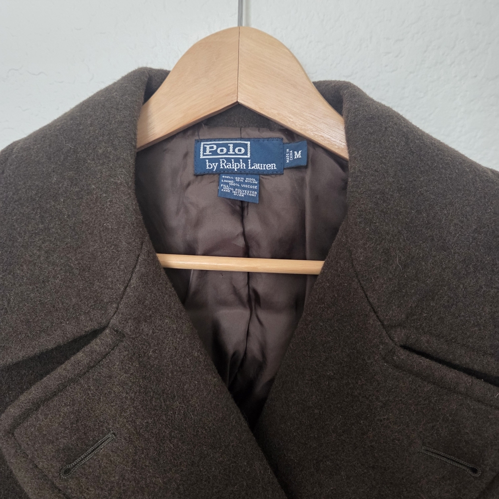 Polo by Ralph Lauren Wool Peacoat – Women’s Medium - Picture 3 of 8